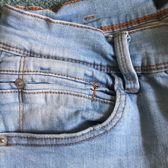 Zara Ltg Blue Stretchy Jeans - Picture 5 of 5